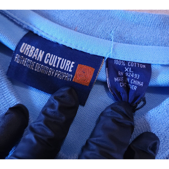 Urban Culture Authentic Denim By Propain ALL-STAR USA Baseball Jersey Size XL - Picture 8 of 16